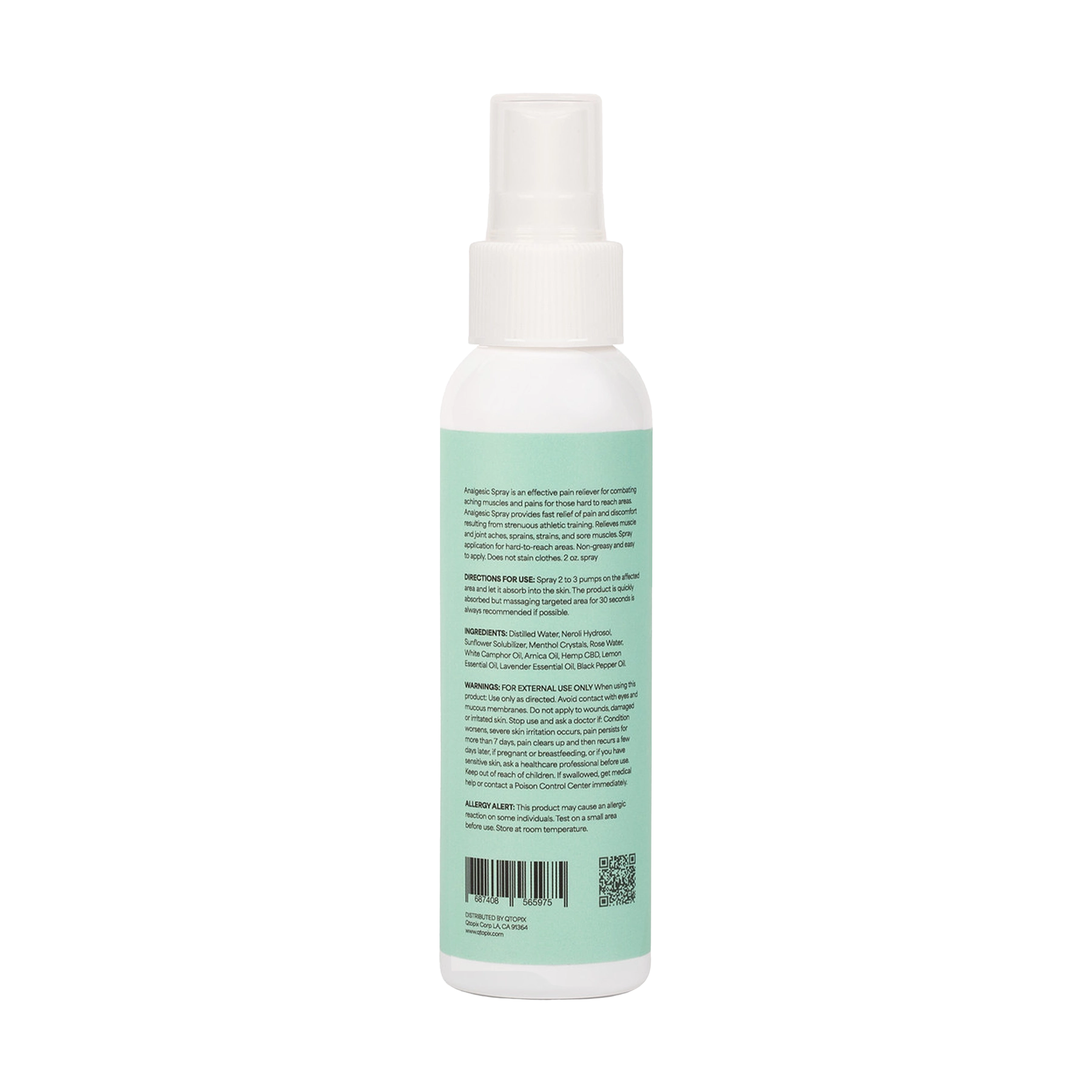 New Relief Spray (CBD + CBG) 4oz